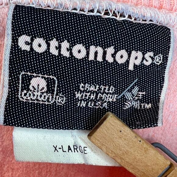 Vintage 1984 Cottontops Pullover Sweatshirt Key West Orange Size XL - Picture 7 of 7